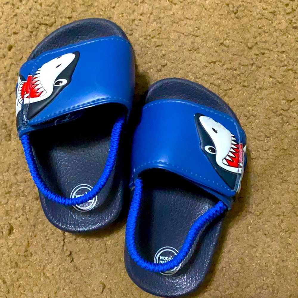 Barely worn beach or outside sandals